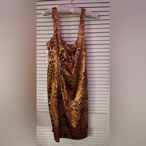 David Meister **NEW** Party-on Dress - Animal Print- 12